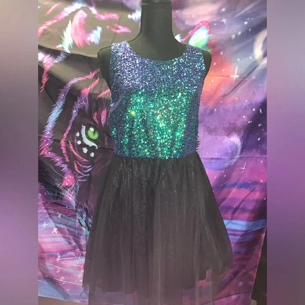 Iridescent dress